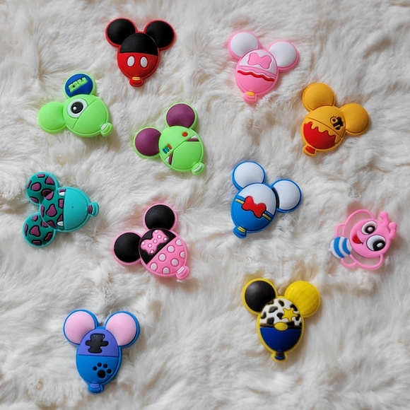 Accessories - Crocs or Clog Shoe Disney Balloon Style Charms - 11 pc